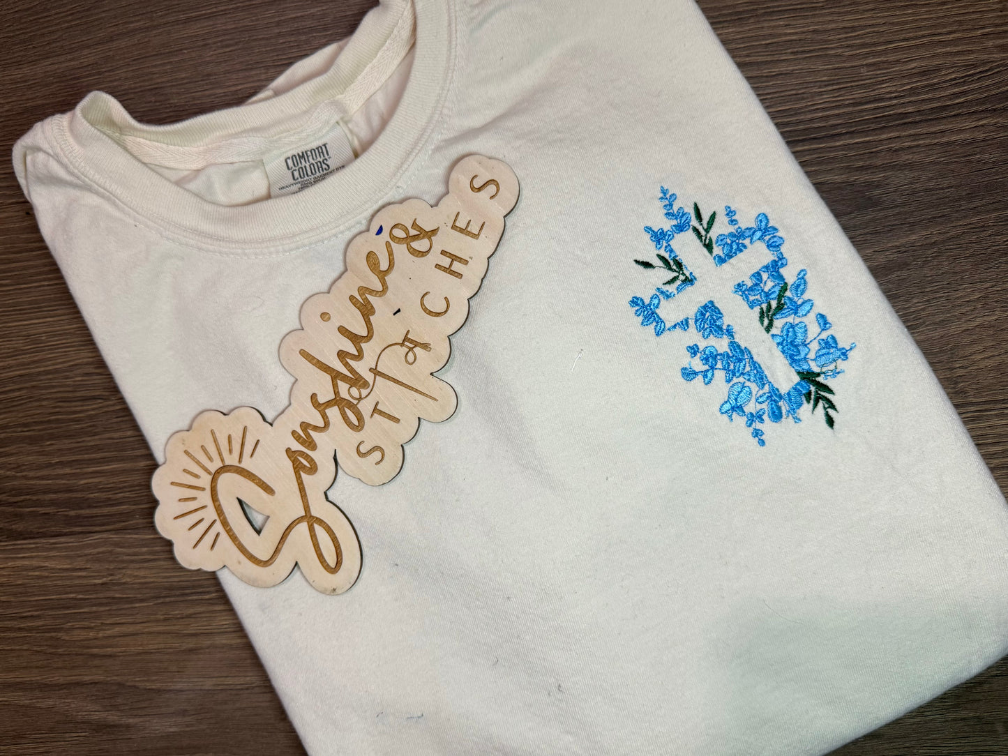 Floral Cross CC Tee ๐๐ผ
