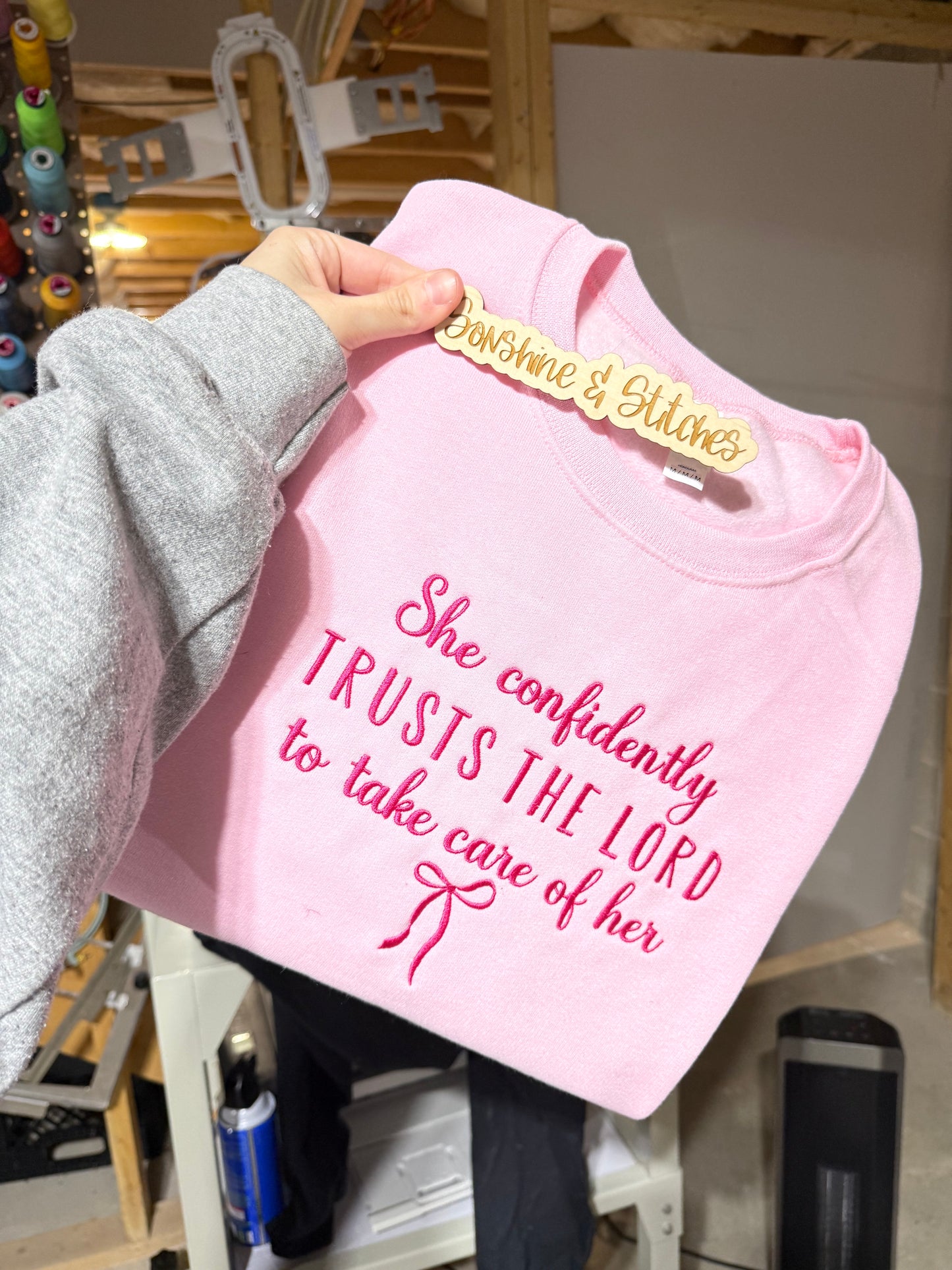 She Confidently Trust the Lord ๐