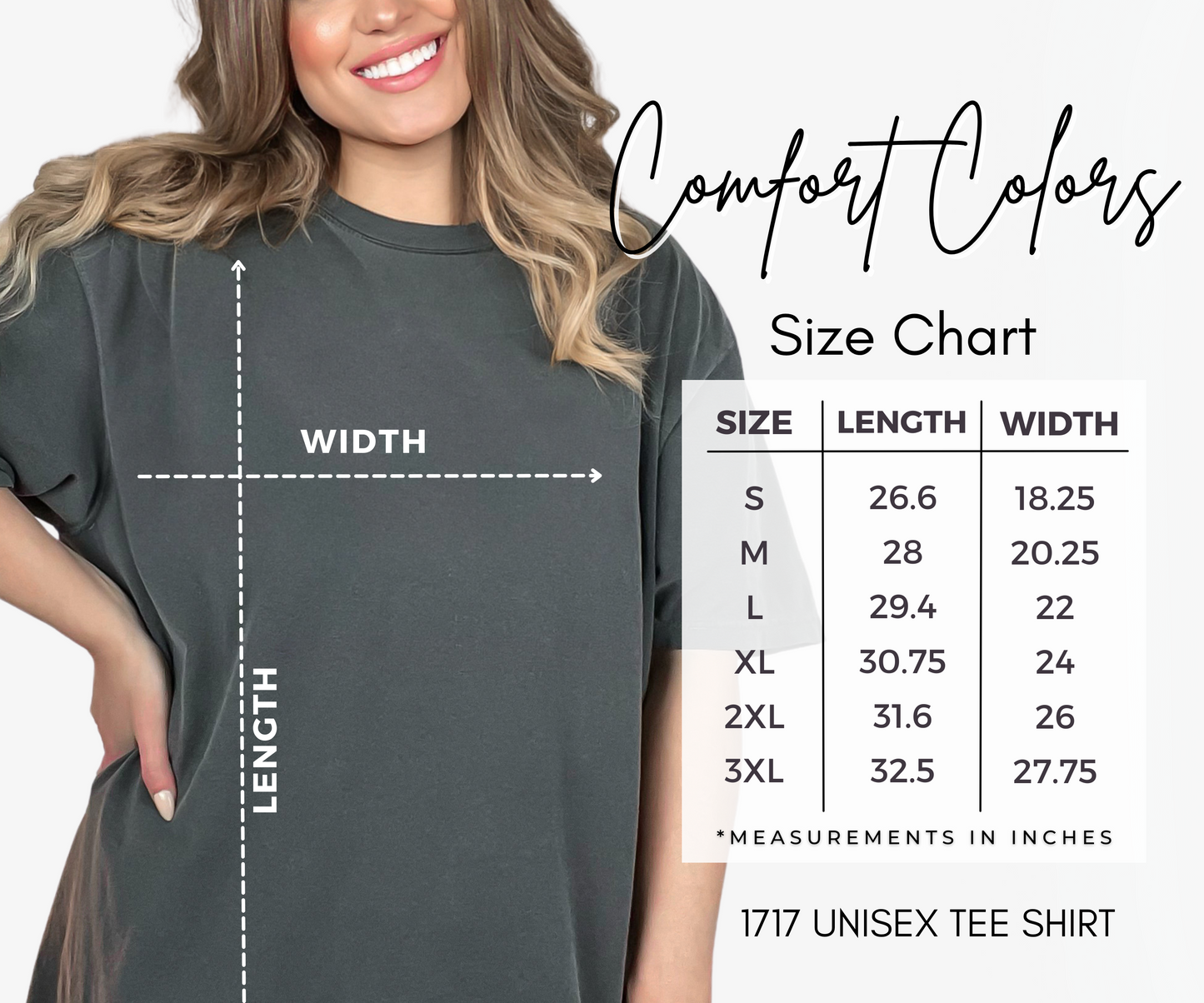 Mystery Monogram Comfort Colors Tshirt