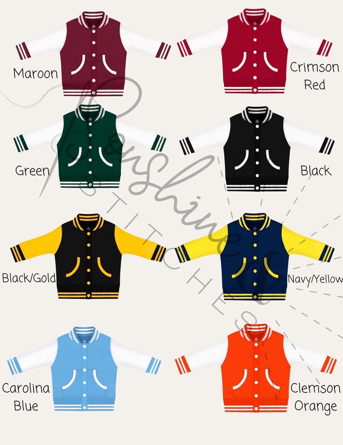 Infant/Toddler Varsity Jackey