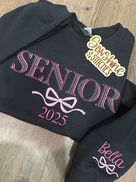 Senior 2025 Sweatshirt 🎀🎓