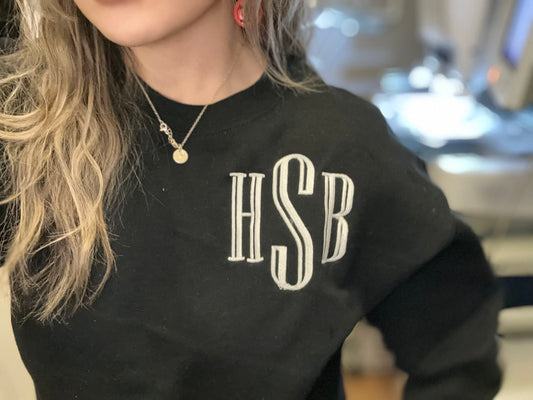 Monogram Crewneck