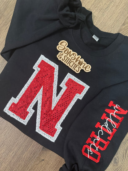 Block Letter School Shirt