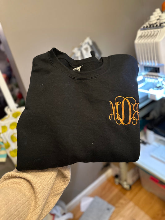 Monogram Crewneck