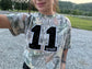 Custom Number Camo Tshirt