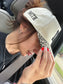 Cheetah Puff Number Hat