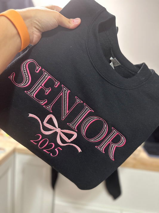 Senior 2025 Sweatshirt 🎀🎓