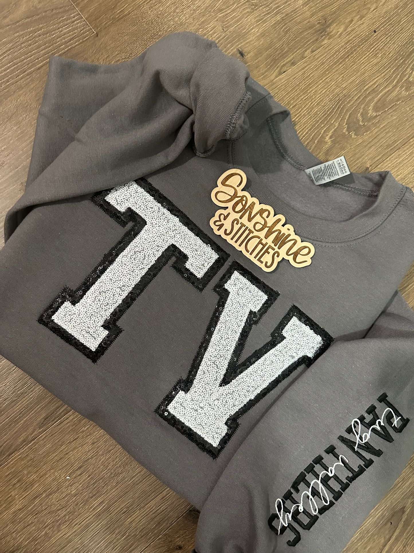 Block Letter School Shirt