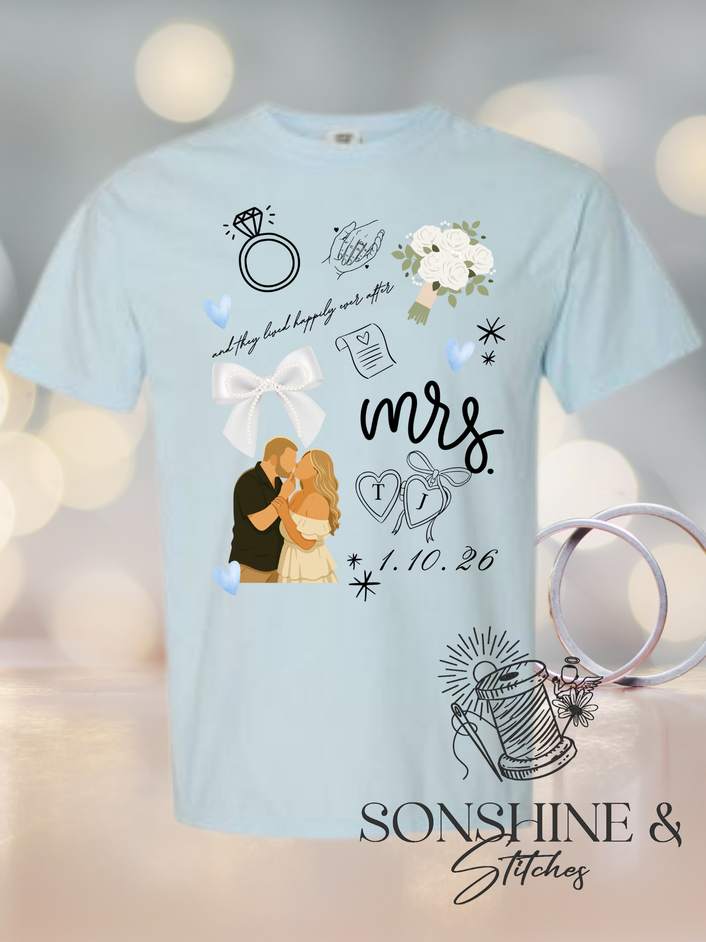 Bridal shirt 💙👰🏽‍♀️💍