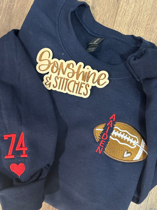 Personalized Sports Sweatshirt