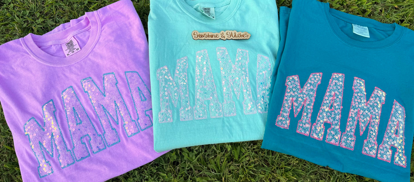 Iridescent Mama Tee ✨