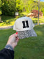 Cheetah Puff Number Hat