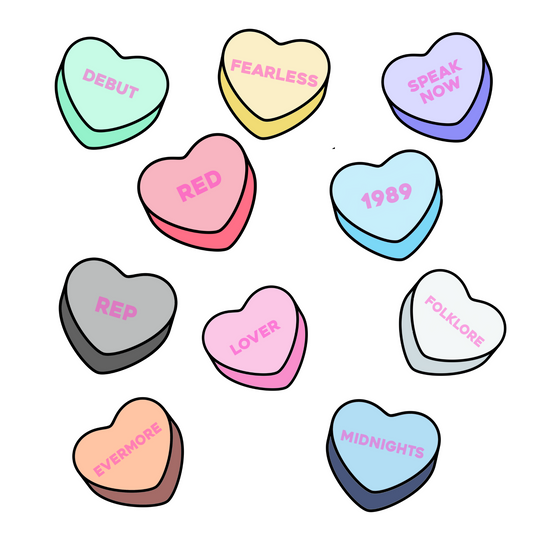 Conversation Hearts-- SWIFTIE EDITION