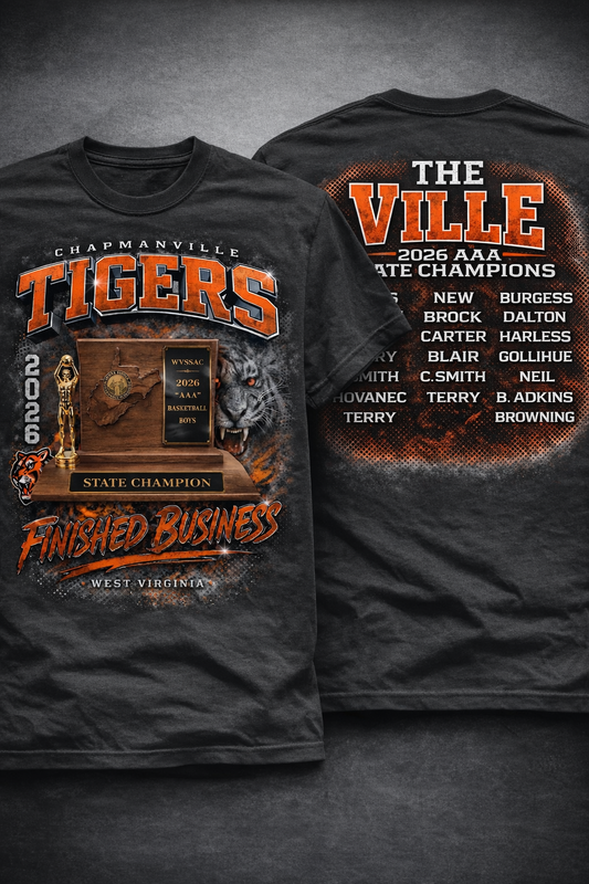 STATE CHAMPS 🧡🖤🏀