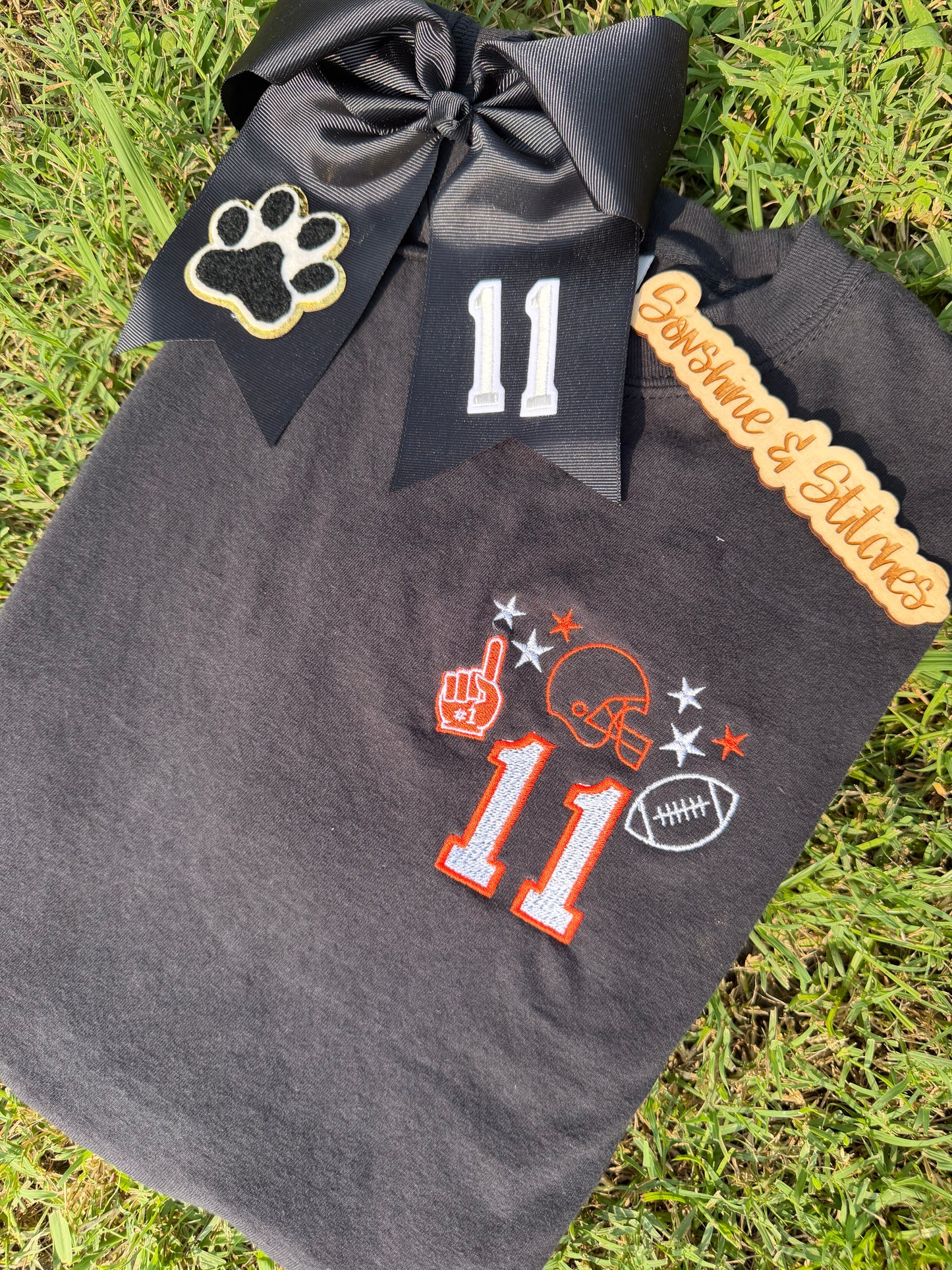 Football Pocket Tee