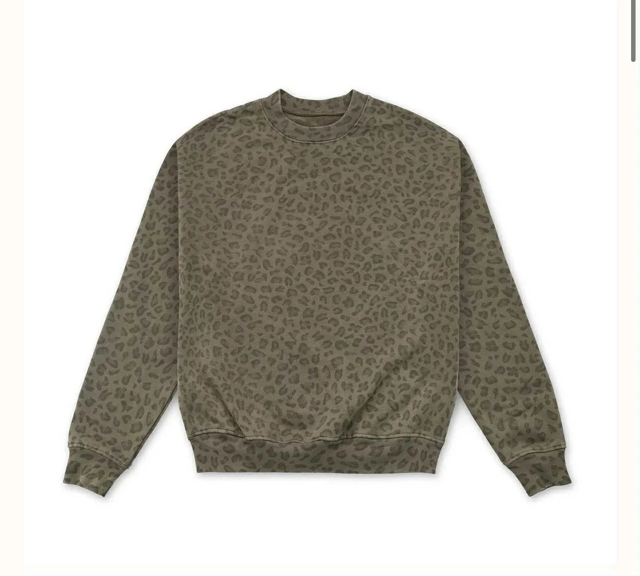 Cheetah Crewneck